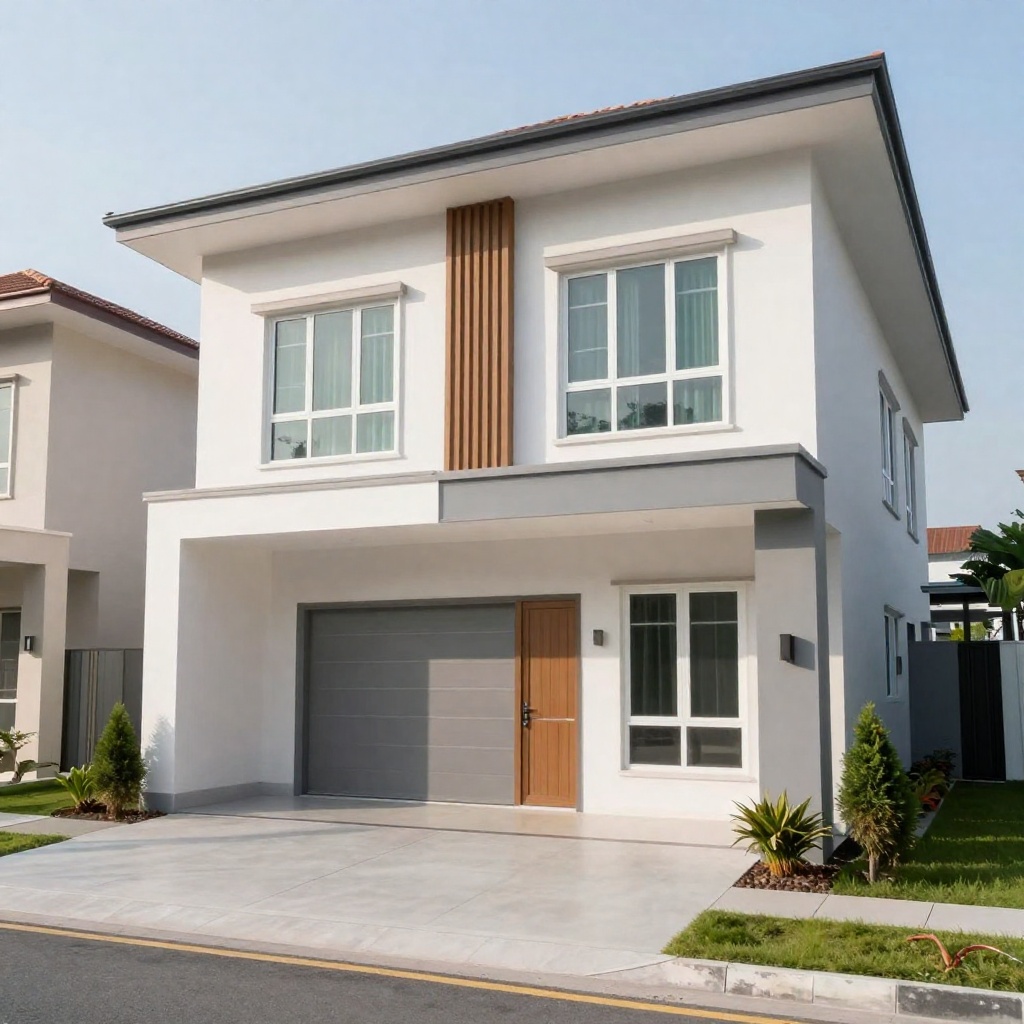 Modern Double Storey House thumbnail 5