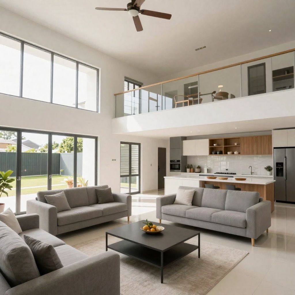 Modern Double Storey House thumbnail 2